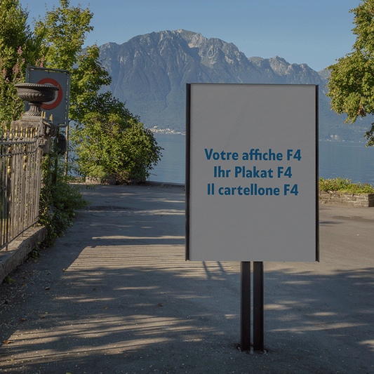 Mockup poster F4 in Montreux