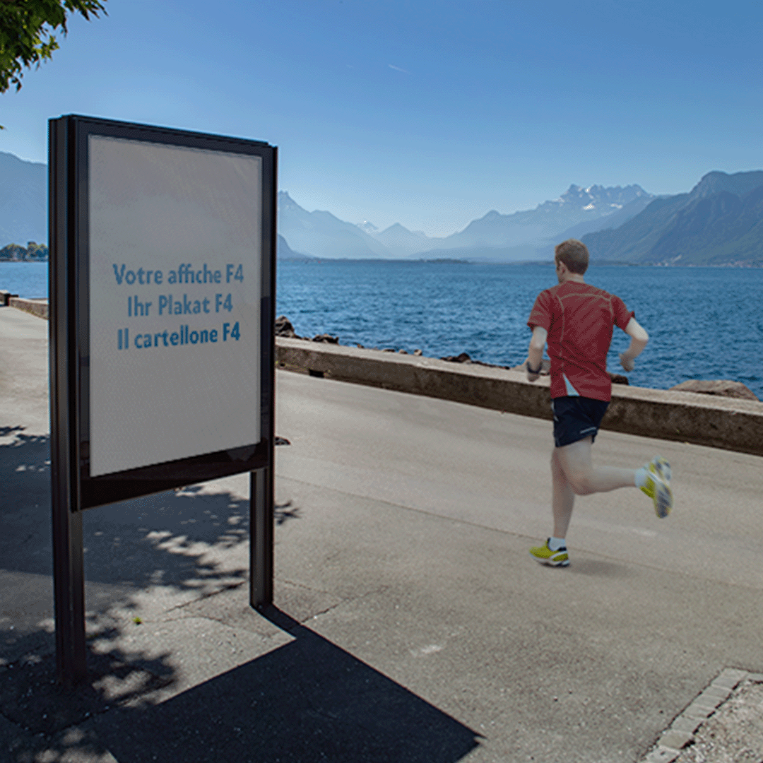 Mockup affiche F4 à Vevey