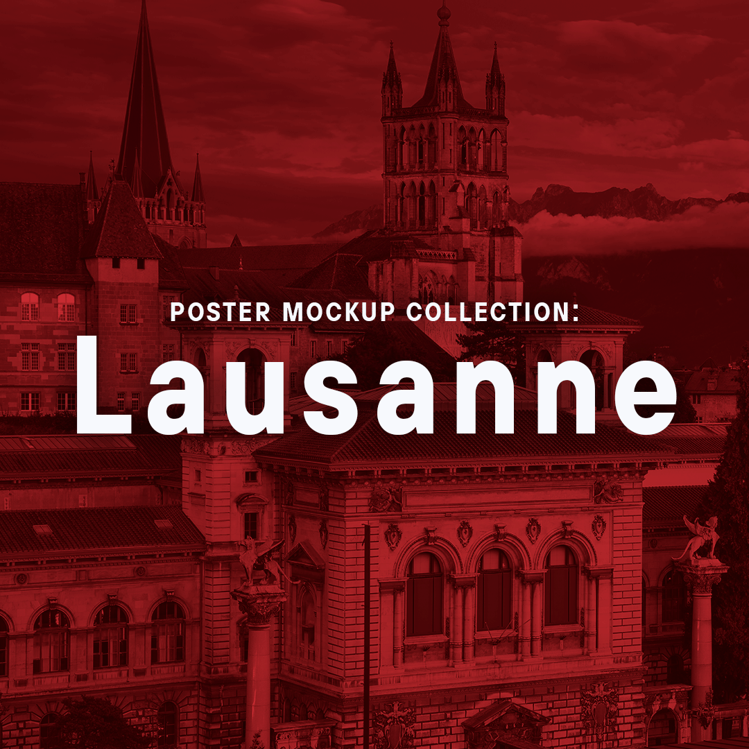 Lausanne Poster Mockup cover image