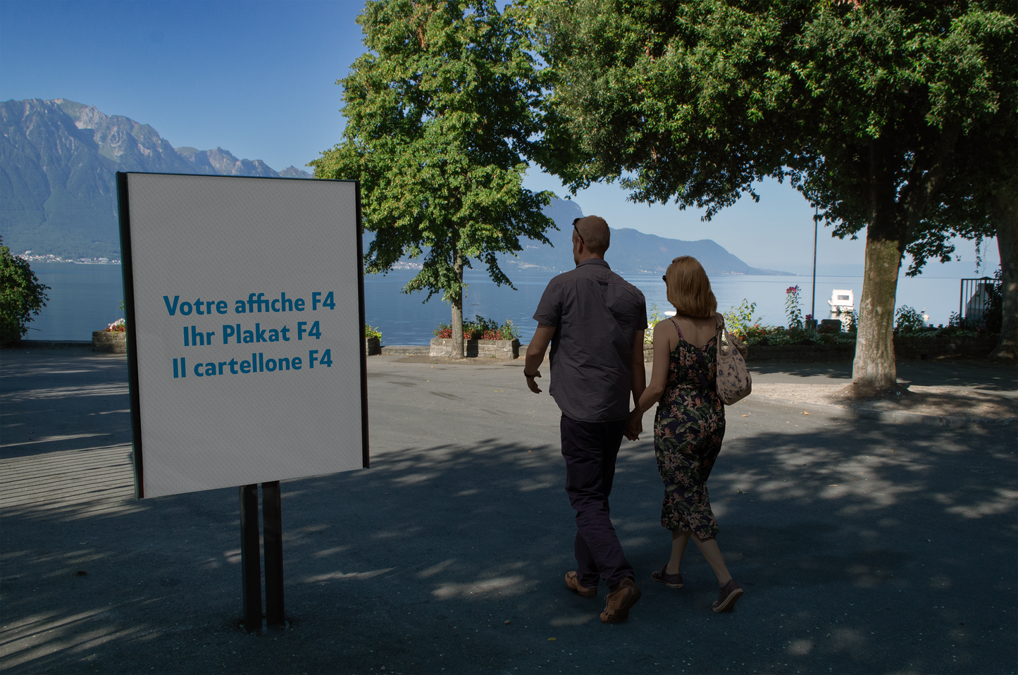 Mockup affiche F4 à Montreux