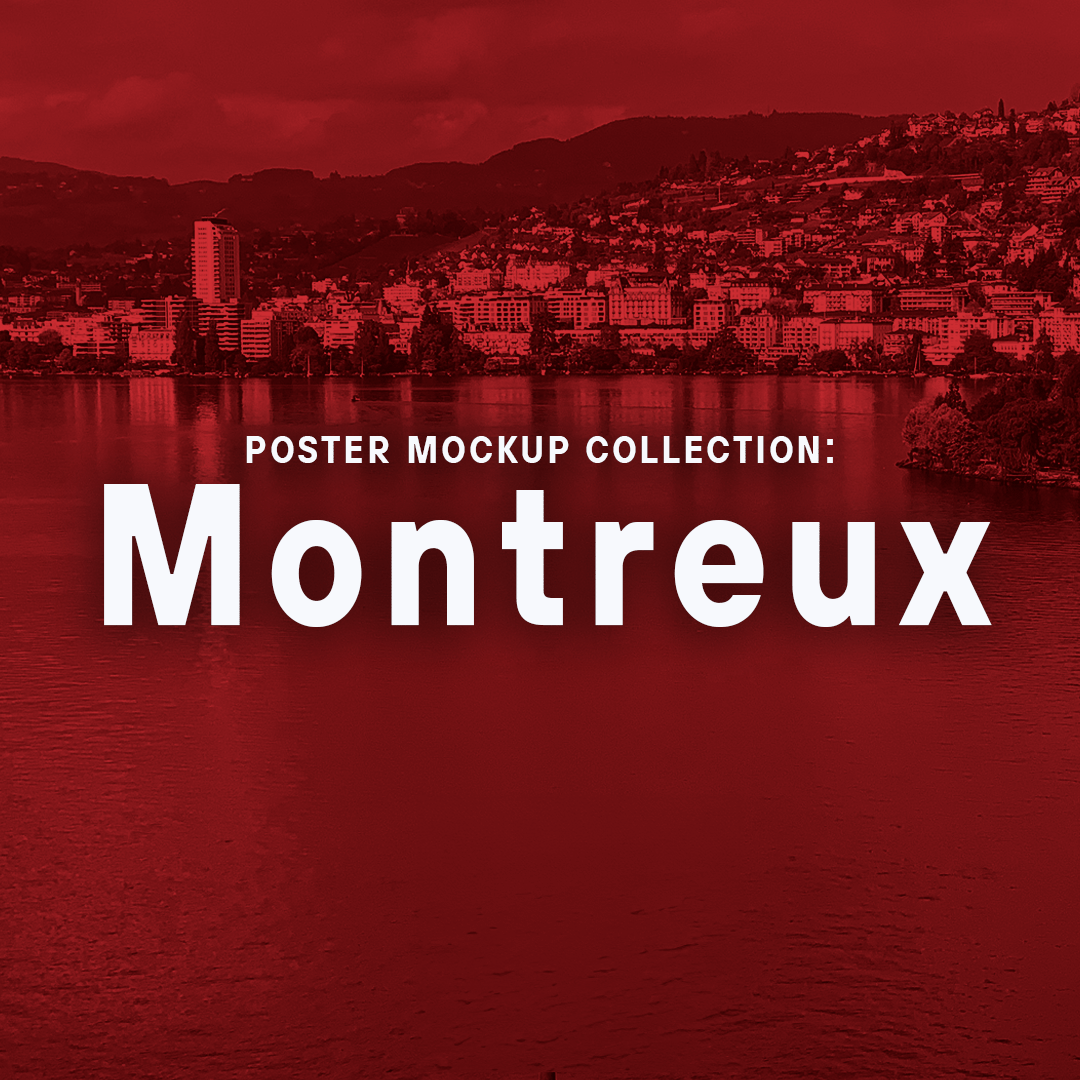 Montreux Poster Mockup Cover Bild