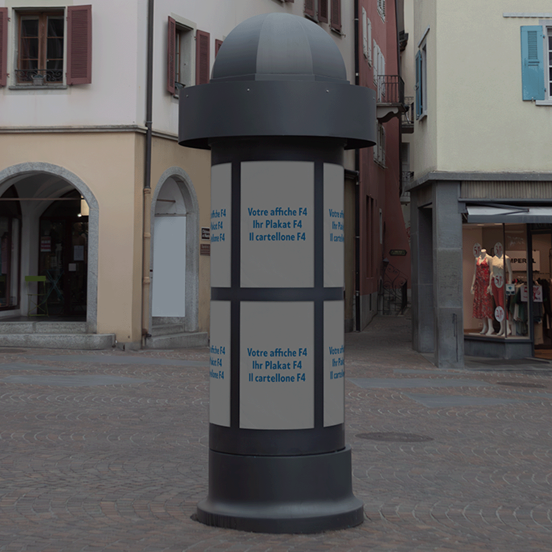 Morris-Säule in Sion