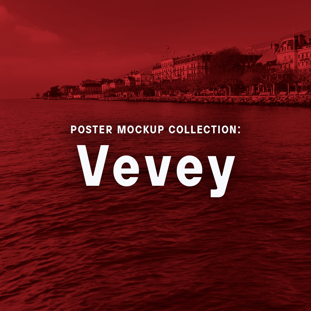 Vevey Poster Mockup Collection Coverbild